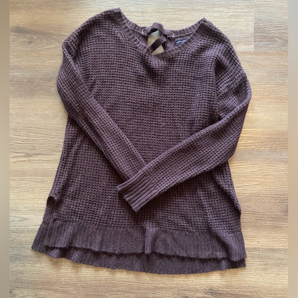 American Eagle Outfitters Brown Sweater